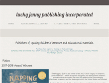 Tablet Screenshot of luckyjenny.com